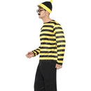 Costumes Australia Wheres Wally Odlaw Costume Adult Black Yellow_3