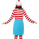 Costumes Australia Wheres Wally? Wenda Costume Adult Red White Blue_2