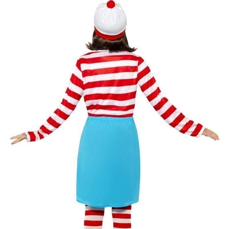 Costumes Australia Wheres Wally? Wenda Costume Adult Red White Blue_2