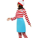Costumes Australia Wheres Wally? Wenda Costume Adult Red White Blue_3