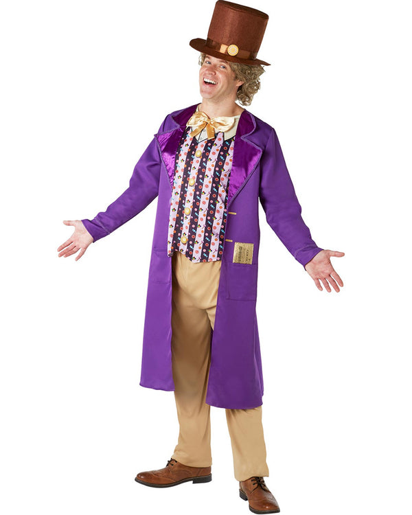 Costumes Australia Willy Wonka Adult Costume with Top Hat_2