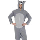 Costumes Australia Wolf Costume Adult Grey_1