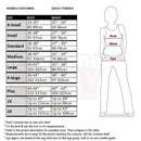 Costumes Australia Size Chart Womens Edward Miss Scissorhands Costume