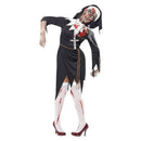 Costumes Australia Zombie Bloody Sister Mary Costume Adult Black_4