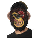 Costumes Australia Size Chart Zombie Chimp Mask Adult Black Fur