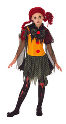 Costumes Australia Zombie Girl Clown Costume Childrens Rubies_1