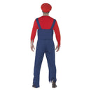 Costumes Australia Zombie Plumber Costume Red & Blue Adult_2