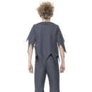 Costumes Australia Zombie School Boy Costume Kids Grey White Red_2