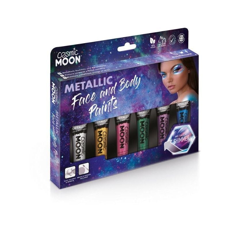 Cosmic Moon Metallic Face & Body Paint Assorted_1 sm-S02089