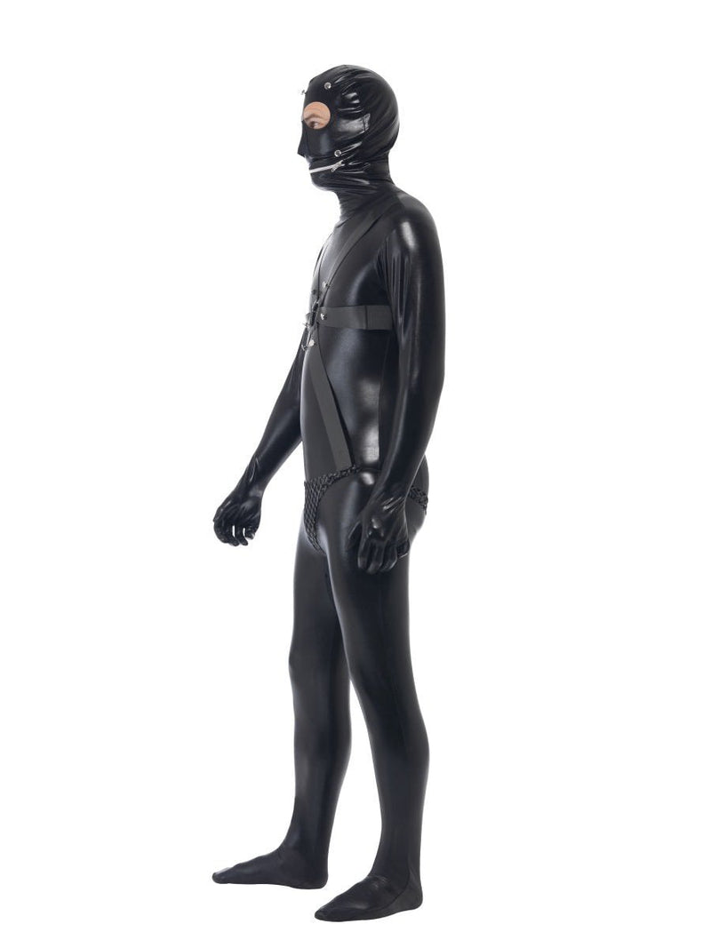 Gimp Costume Adult Black Bodysuit