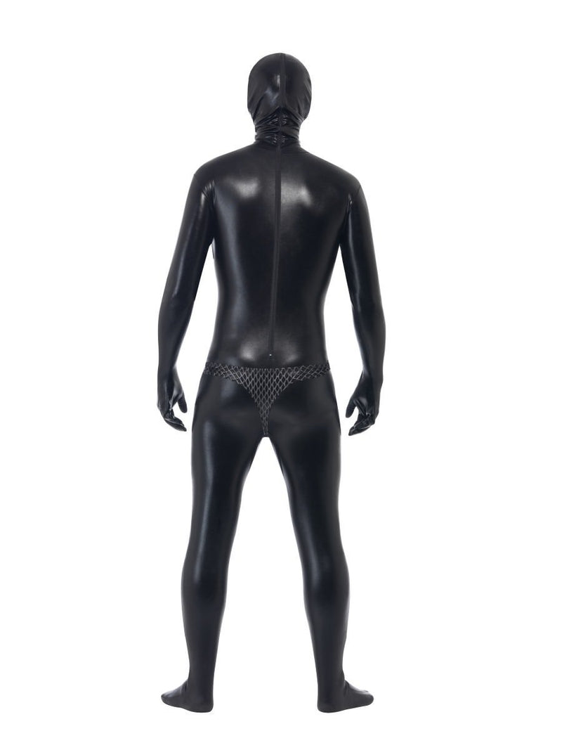 Gimp Costume Adult Black Bodysuit