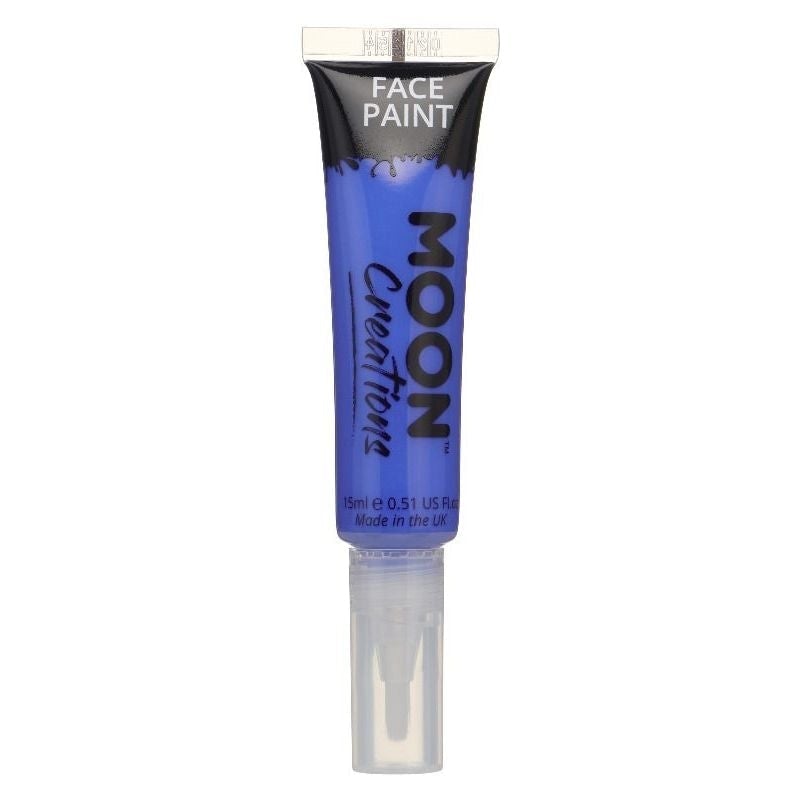 Moon Creations Face & Body Paints With Brush Applicator, 15ml Single_2 sm-C01563