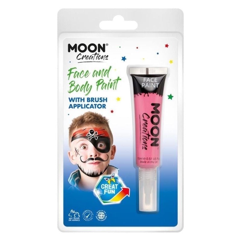 Moon Creations Face & Body Paints With Brush Applicator, 15ml Clamshell_7 sm-C01921