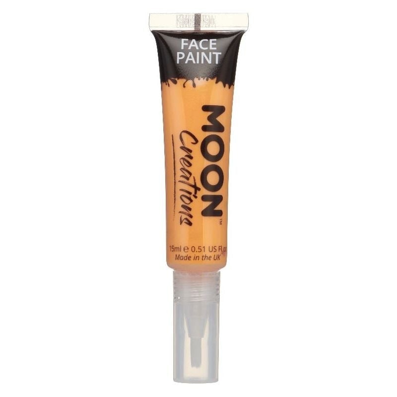 Moon Creations Face & Body Paints With Brush Applicator, 15ml Single_10 sm-C01518