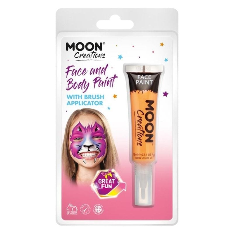 Moon Creations Face & Body Paints Orange_1 sm-C01785