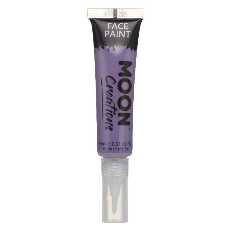 Moon Creations Face & Body Paints With Brush Applicator, 15ml Single_12 sm-C01570
