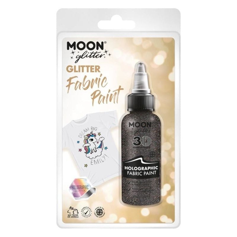 Moon Glitter Holographic Fabric Paint Clamshell, 30ml_1 sm-G14686