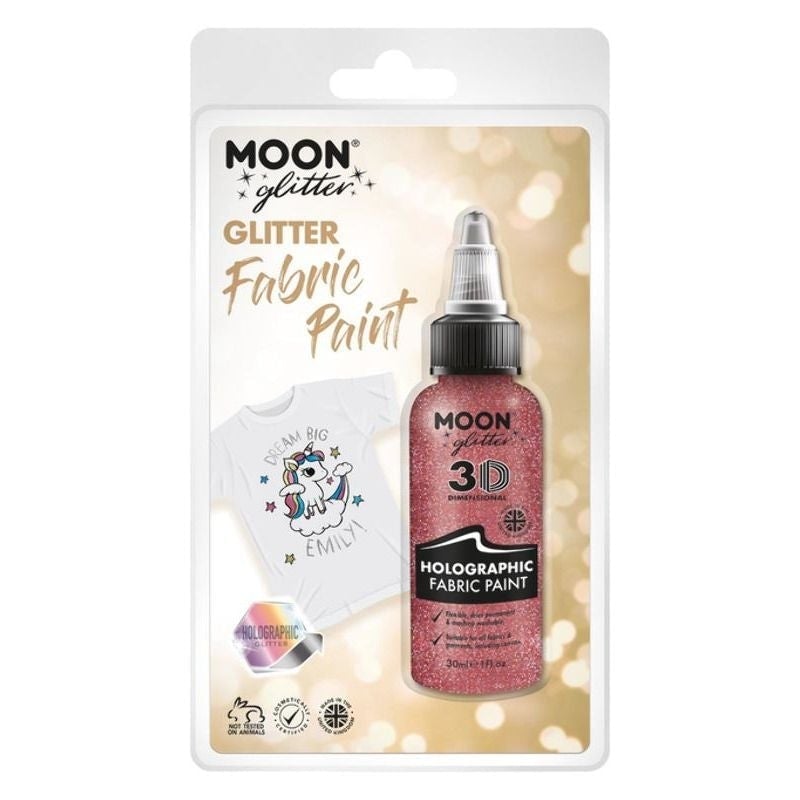 Moon Glitter Holographic Fabric Paint Clamshell, 30ml_5 sm-G14648