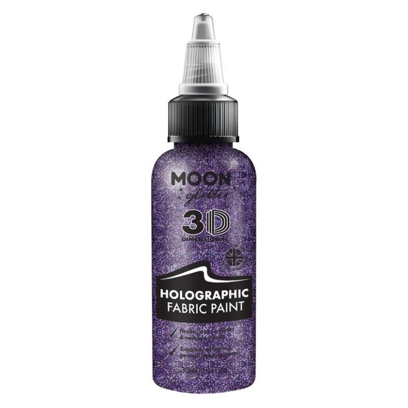 Moon Glitter Holographic Fabric Paint Single, 30ml_6 sm-G14563