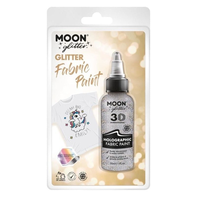 Moon Glitter Holographic Fabric Paint Clamshell, 30ml_8 sm-G14617