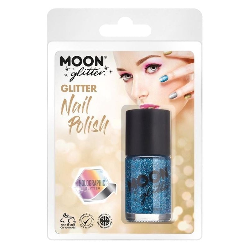 Moon Glitter Holographic Nail Polish Clamshell, 14ml_1 sm-G07145