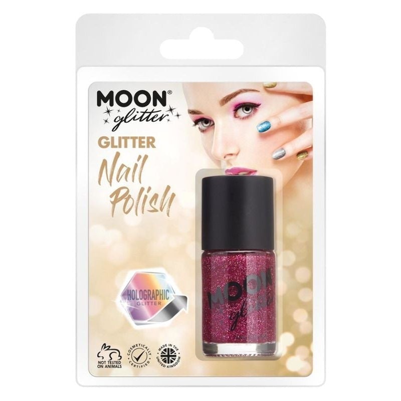 Moon Glitter Holographic Nail Polish Clamshell, 14ml_2 sm-G07169