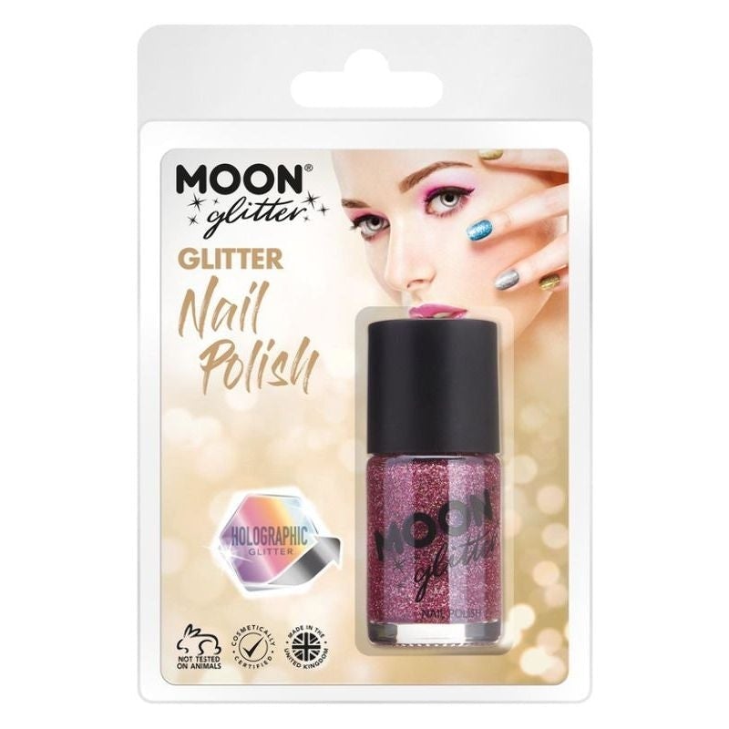 Moon Glitter Holographic Nail Polish Clamshell, 14ml_5 sm-G07121