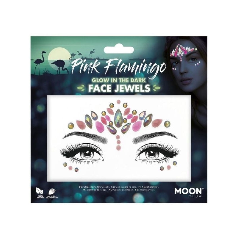 Moon Glow Face Jewels Pink Flamingo_1 sm-M46533