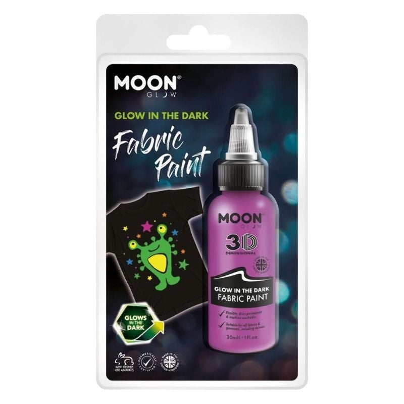 Moon Glow In The Dark Fabric Paint 30ml Clamshell_6 sm-M42573