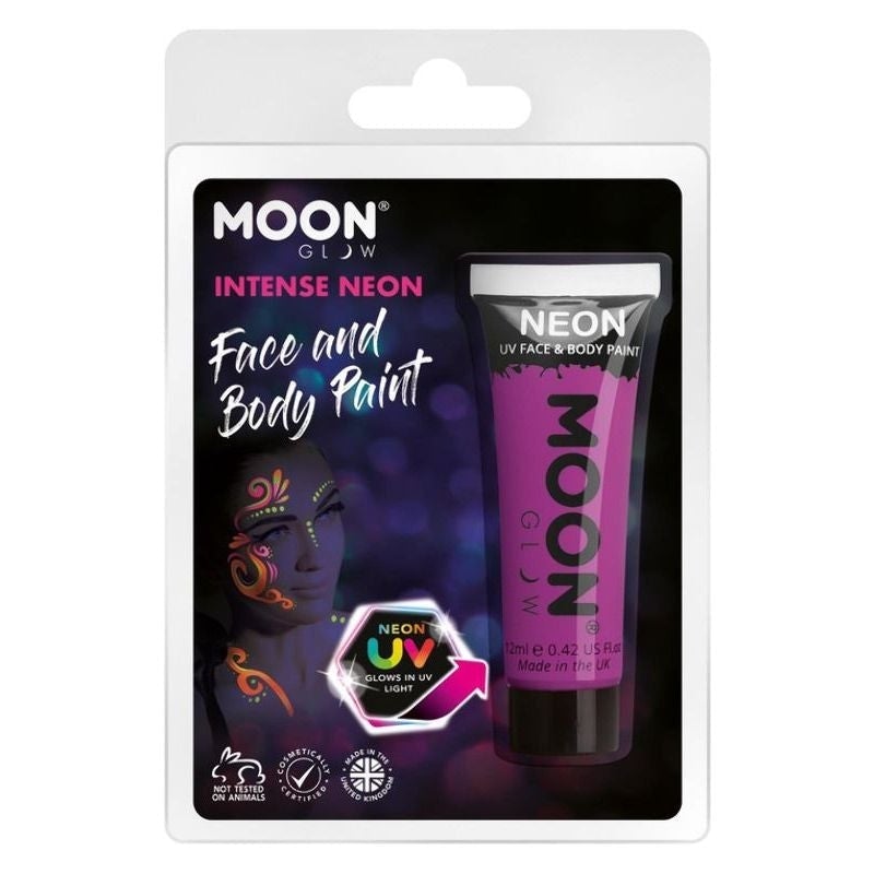 Moon Glow Intense Neon UV Face Paint Clamshell, 12ml_5 sm-M33571