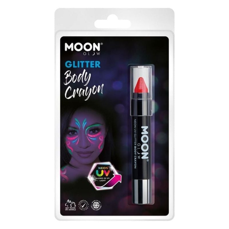 Moon Glow Neon UV Glitter Body Crayons 3.5g Clamshell_7 sm-M39542