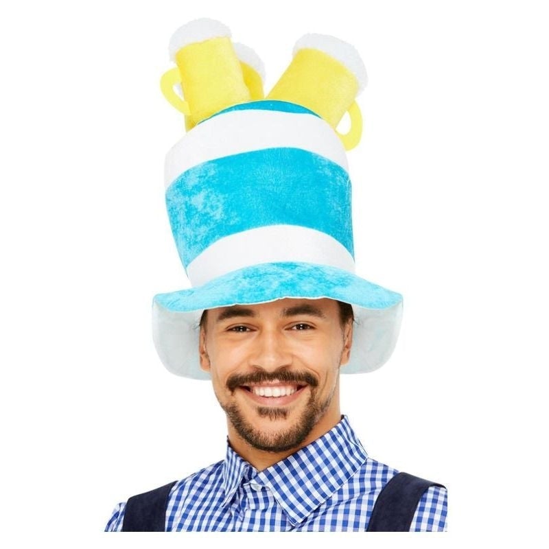 Oktoberfest Beer Hat Blue_1 sm-52505