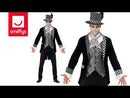 Costumes Australia Size Chart Dark Hatter Costume Adult Black Checkered Outfit