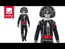 Costumes Australia Size Chart Day Of The Dead Senor Bones Costume Adult Black
