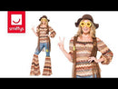 Costumes Australia Size Chart 70s Harmony Hippie Costume Adult Orange