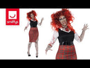 Costumes Australia Size Chart High School Horror Zombie Schoolgirl Adult Costume