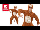Costumes Australia Size Chart Monkey Costume Adult Brown