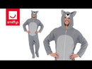 Costumes Australia Size Chart Wolf Costume Adult Grey