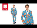 Costumes Australia Size Chart Goldfish Stand Out Suit Adult Blue Orange