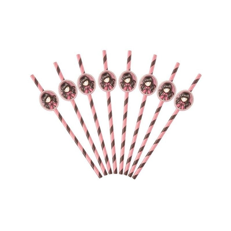 Santoro Gorjuss Ladybird Paper Straws Pink_1 sm-52387