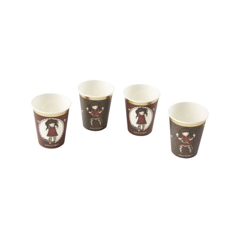 Santoro Gorjuss Ruby Paper Cups Red_1 sm-52394