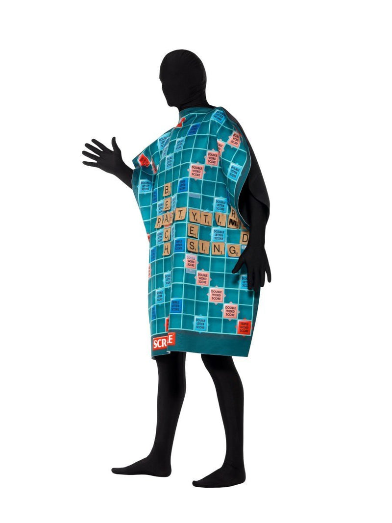 Scrabble Board Licensed Costume Adult Green