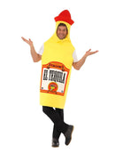 Tequila Bottle Costume Adult Yellow