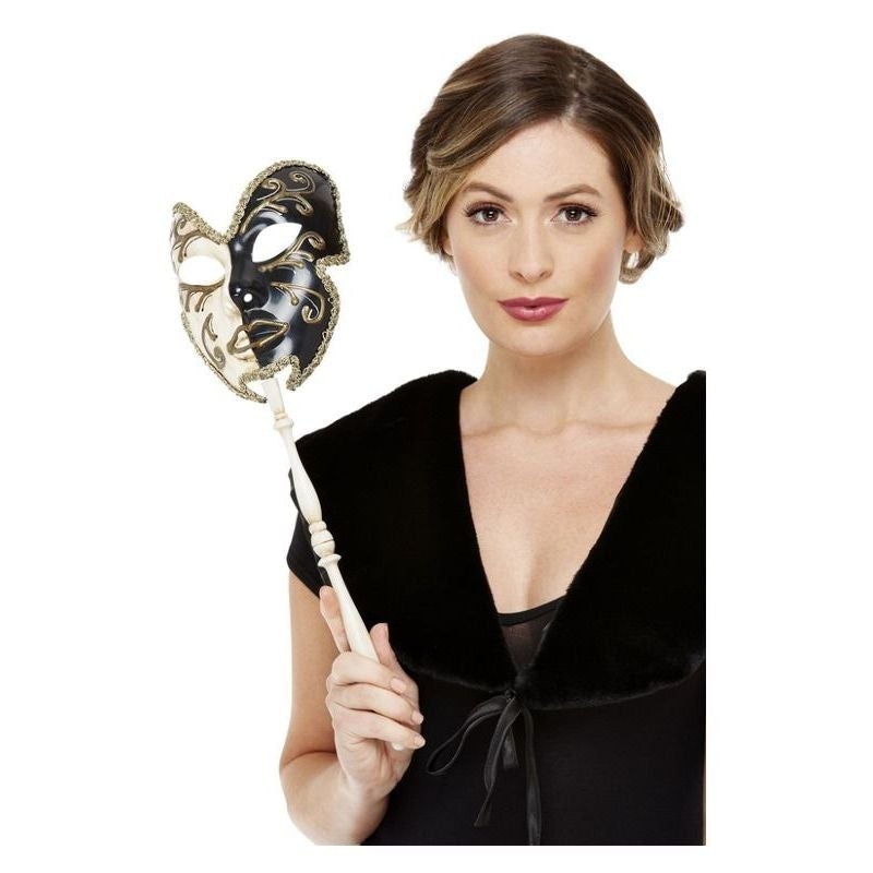Venetian Mask Black & Cream_1 sm-72081