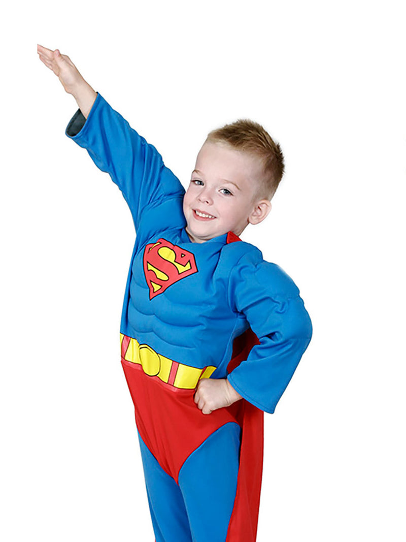 Batman To Superman Reversible Costume Child Boys Red -2