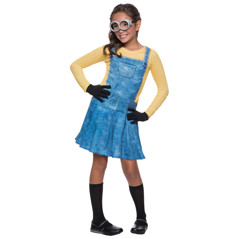 Minion Female Costume Girls Yellow -1