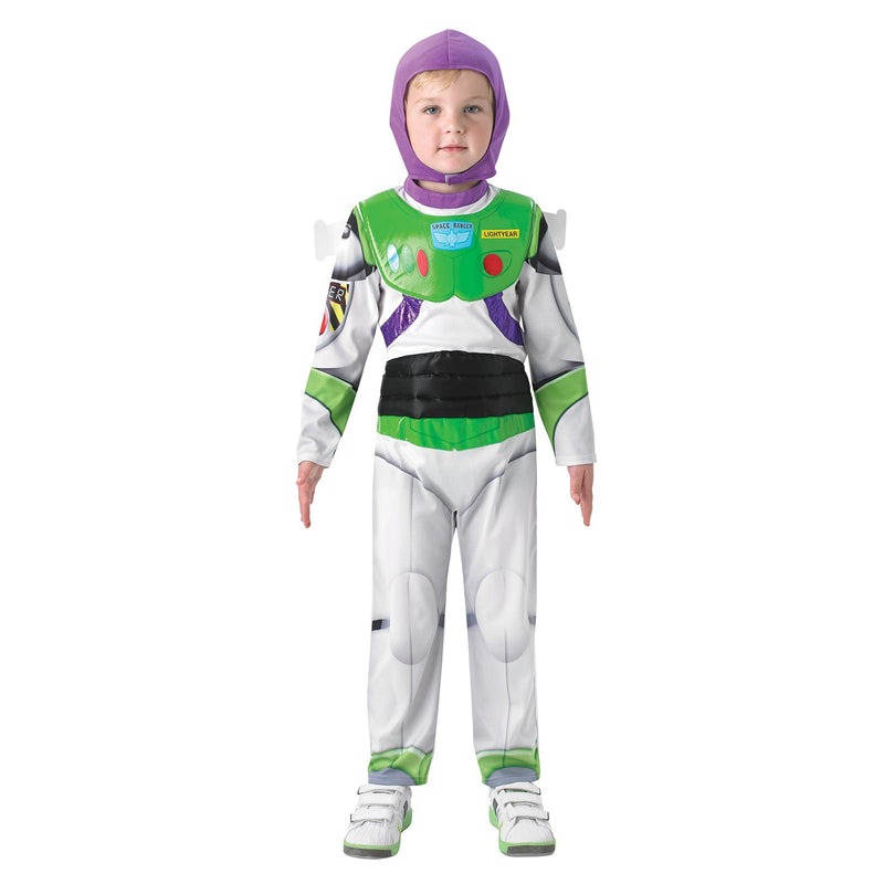 Buzz Lightyear Deluxe Costume Child Boys White -1