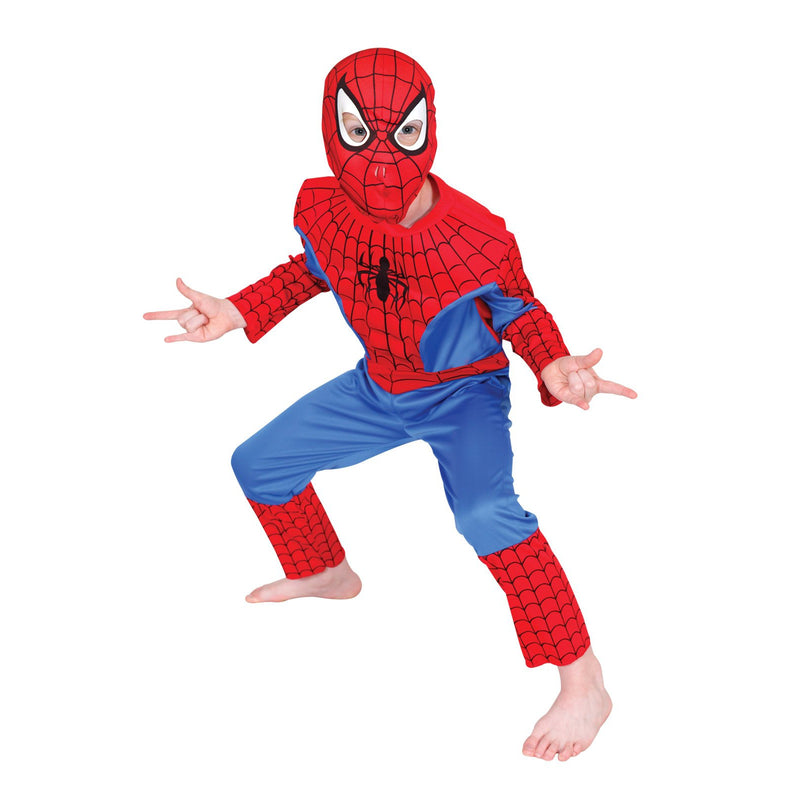 Spider Man Costume Boys Red -1