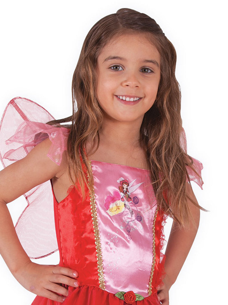 Rosetta Pirate Playtime Costume Girls Red -2