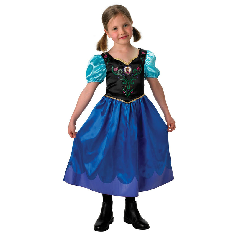 Anna Frozen Classic Costume Child Girls Blue